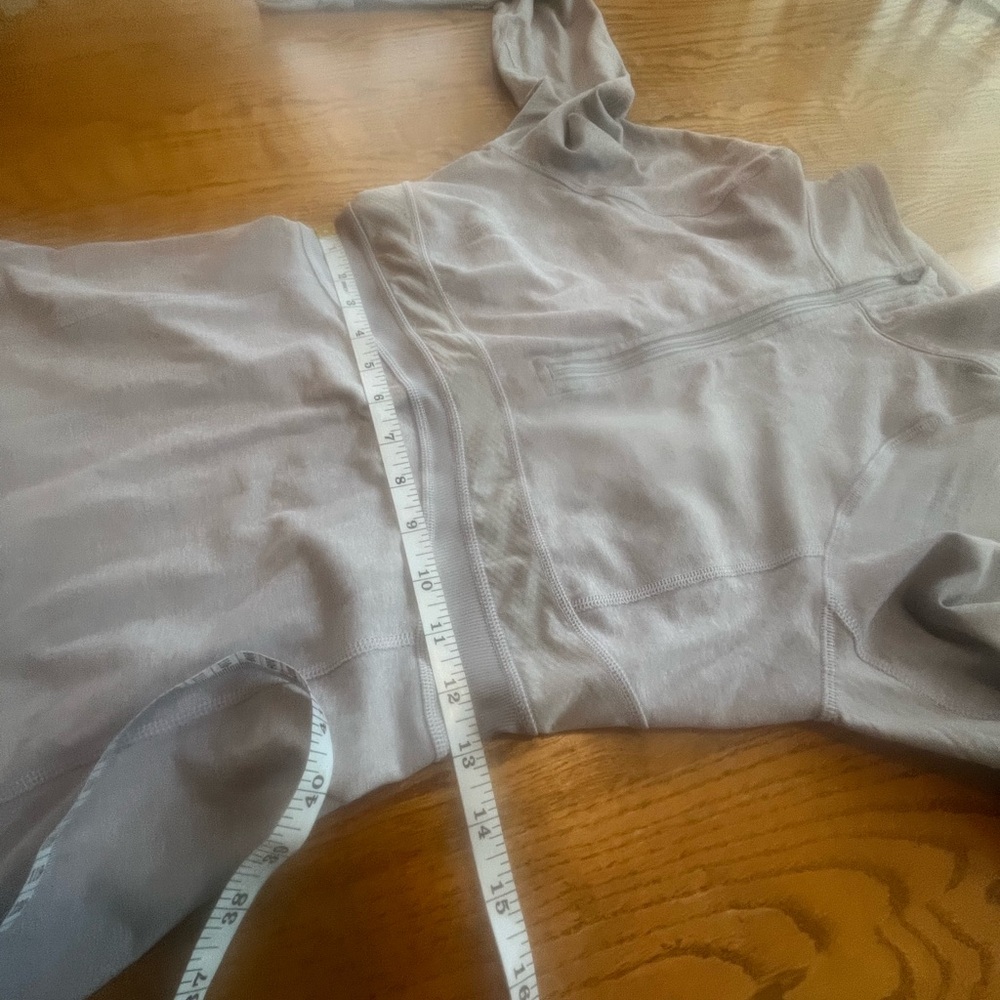 Lululemon Run: Full Tilt 1/2 Zip Pullover Lavender Size 6 *Measurements* - Picture 5 of 11